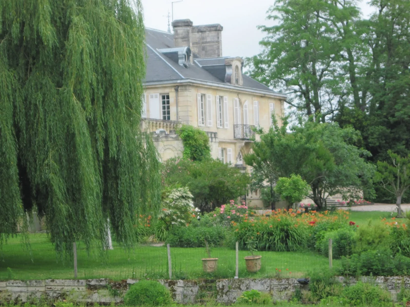 Façade du château