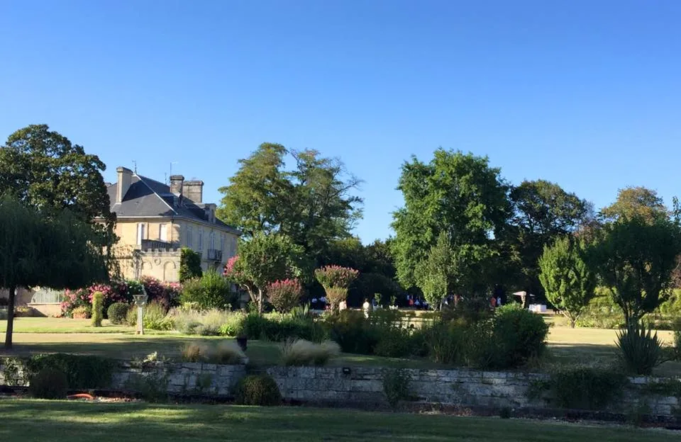 Vue du parc et du château