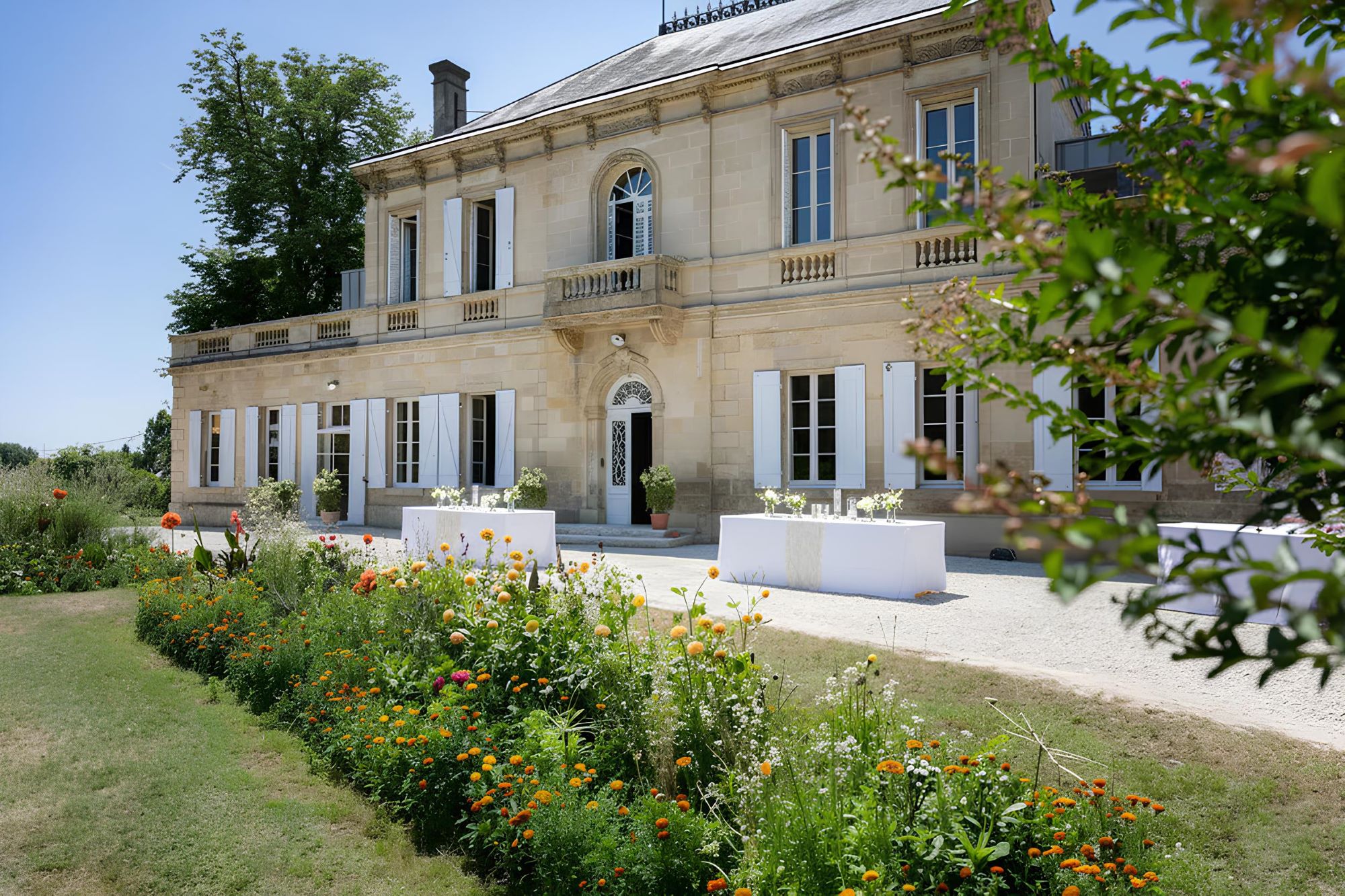 Façade du Château Trigant